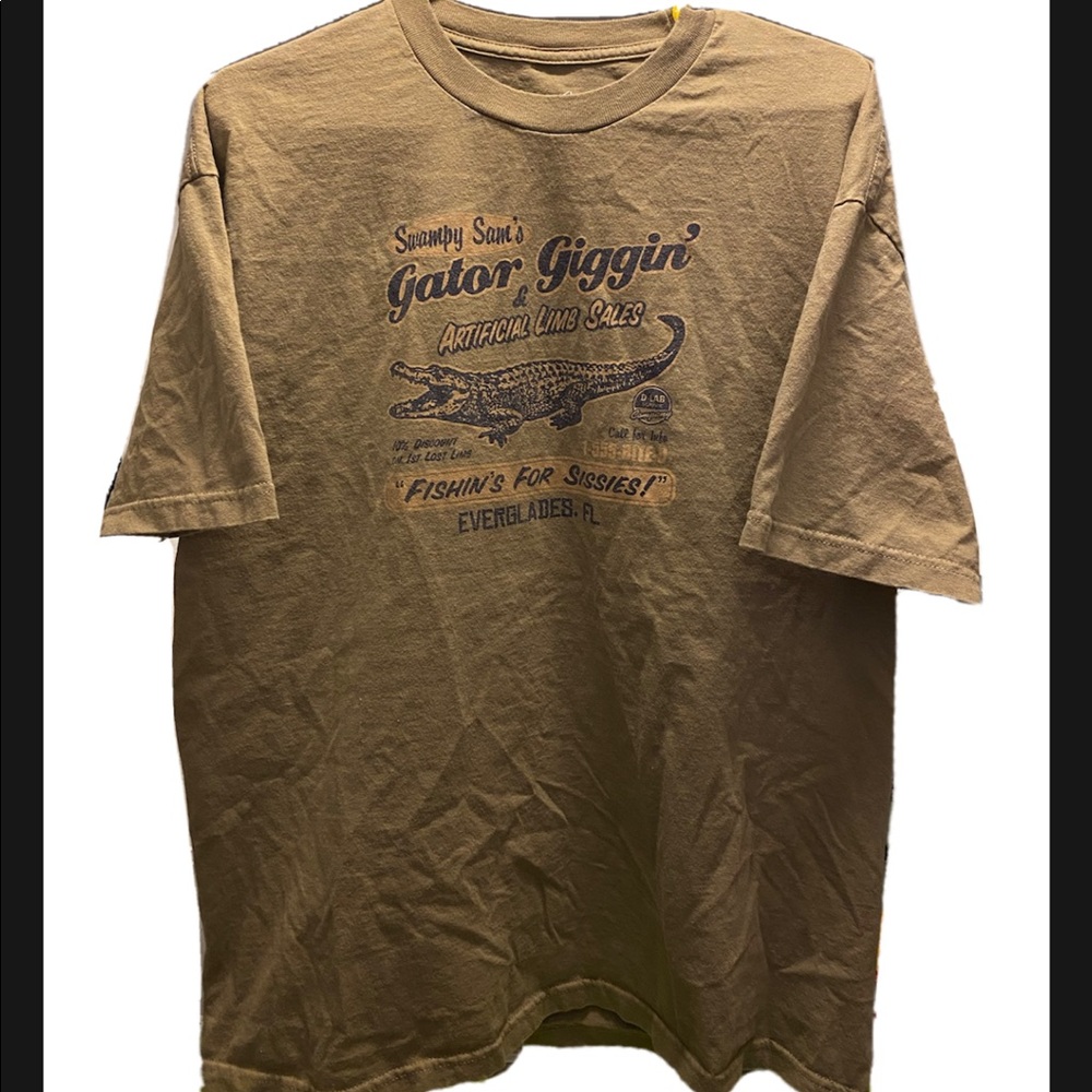 Mens Gator Giggin Everglades Tshirt